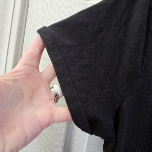 Belle Sky Black Maternity Casual Dress Size 1X - Picture 4 of 8